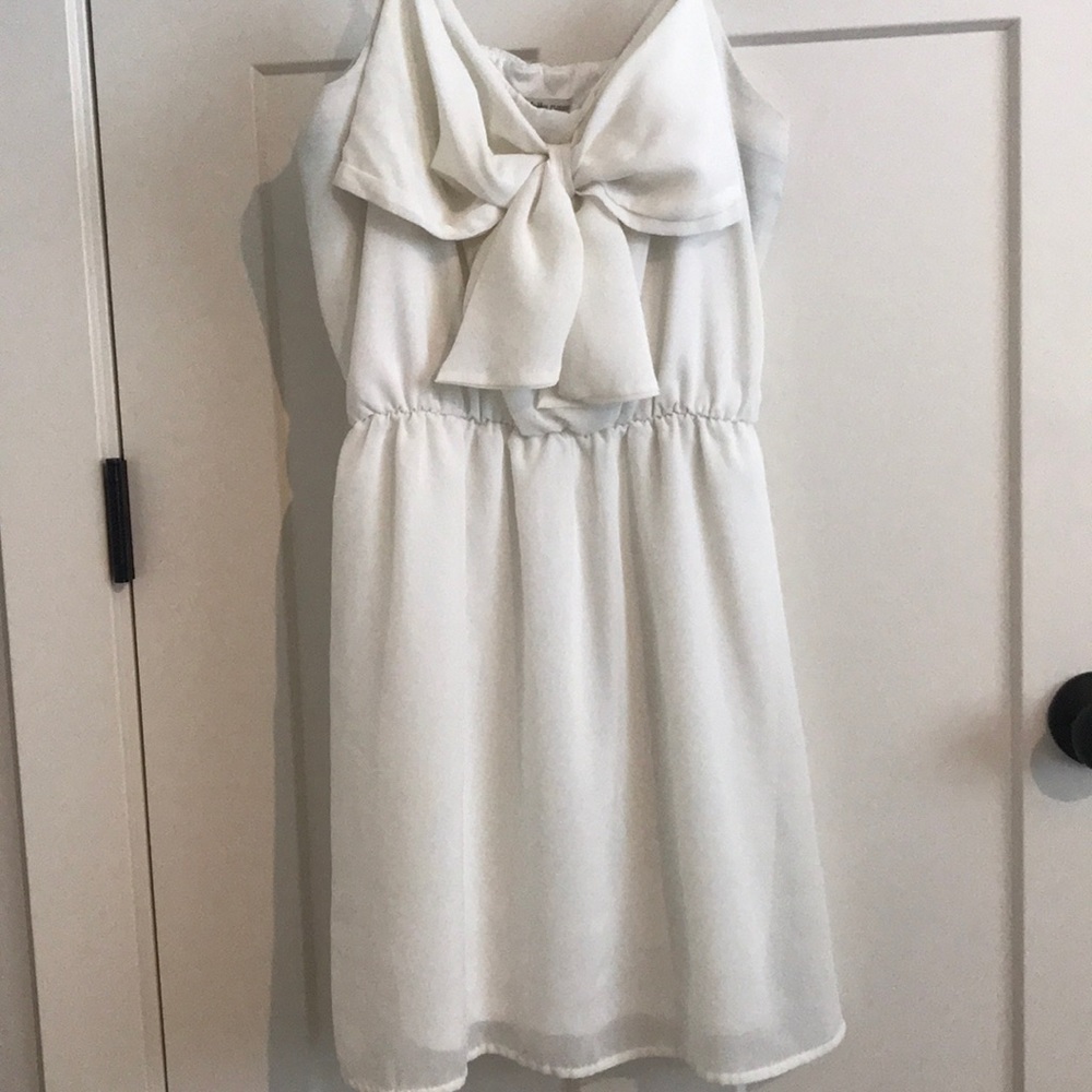 Off-white Bow mini-dress